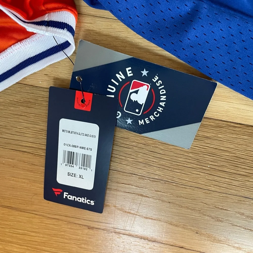 Fanatics Mets Blue and Orange Jersey - Picture 3 of 3
